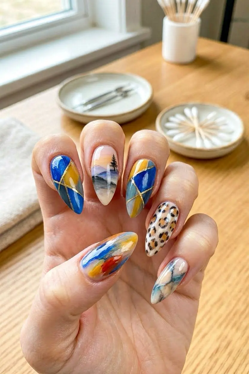 Stiletto Nail Art Designs