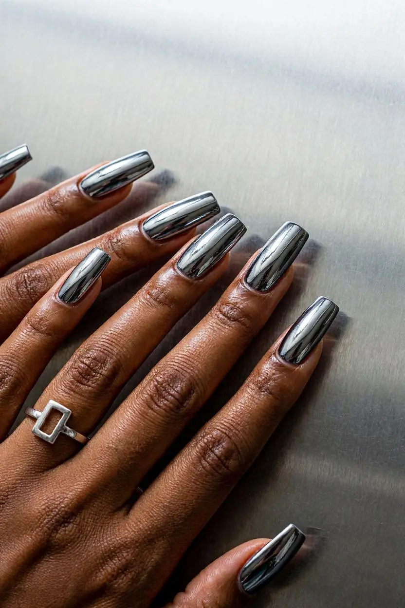 Trending 2026 Grey Nail Ideas
