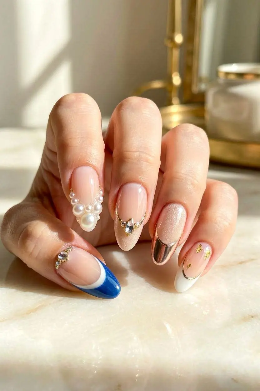 Trendy French Tip Nail Designs