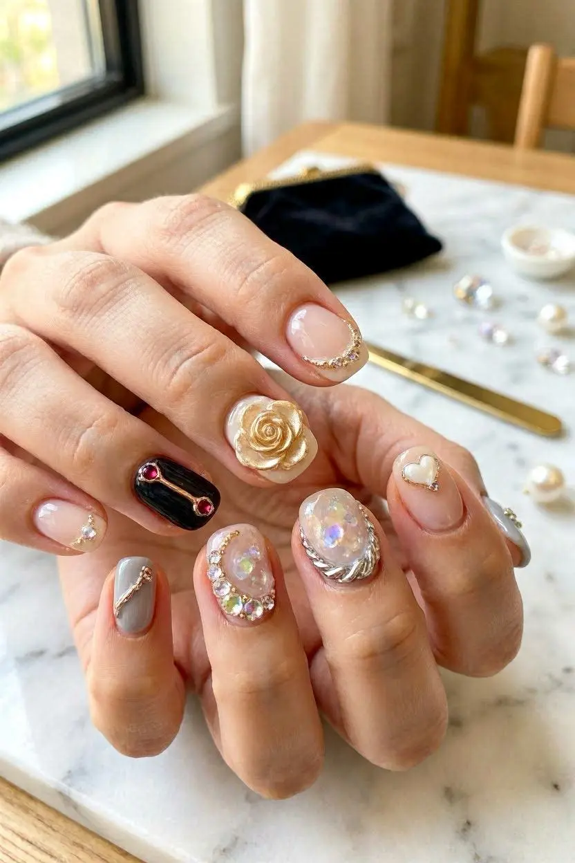 Trendy Short Nail Designs