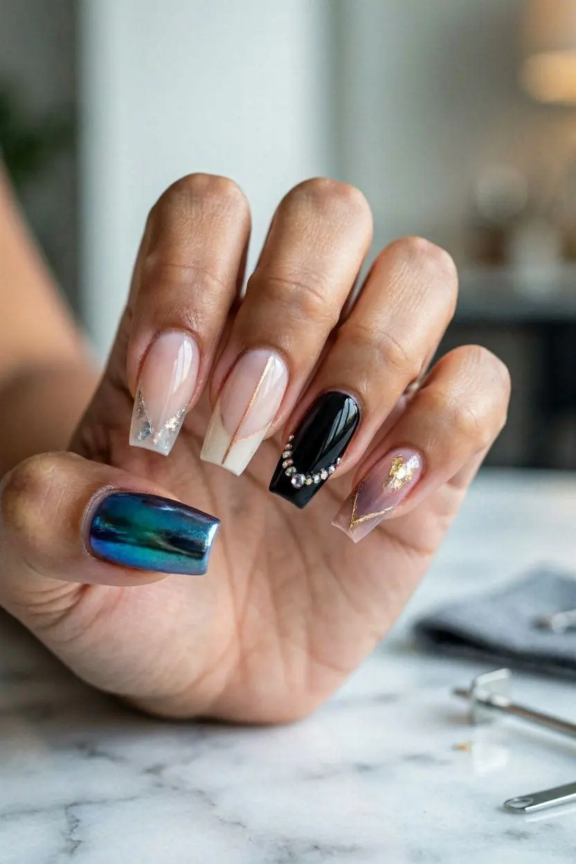 Trendy and Viral Coffin Nail Ideas for 2026