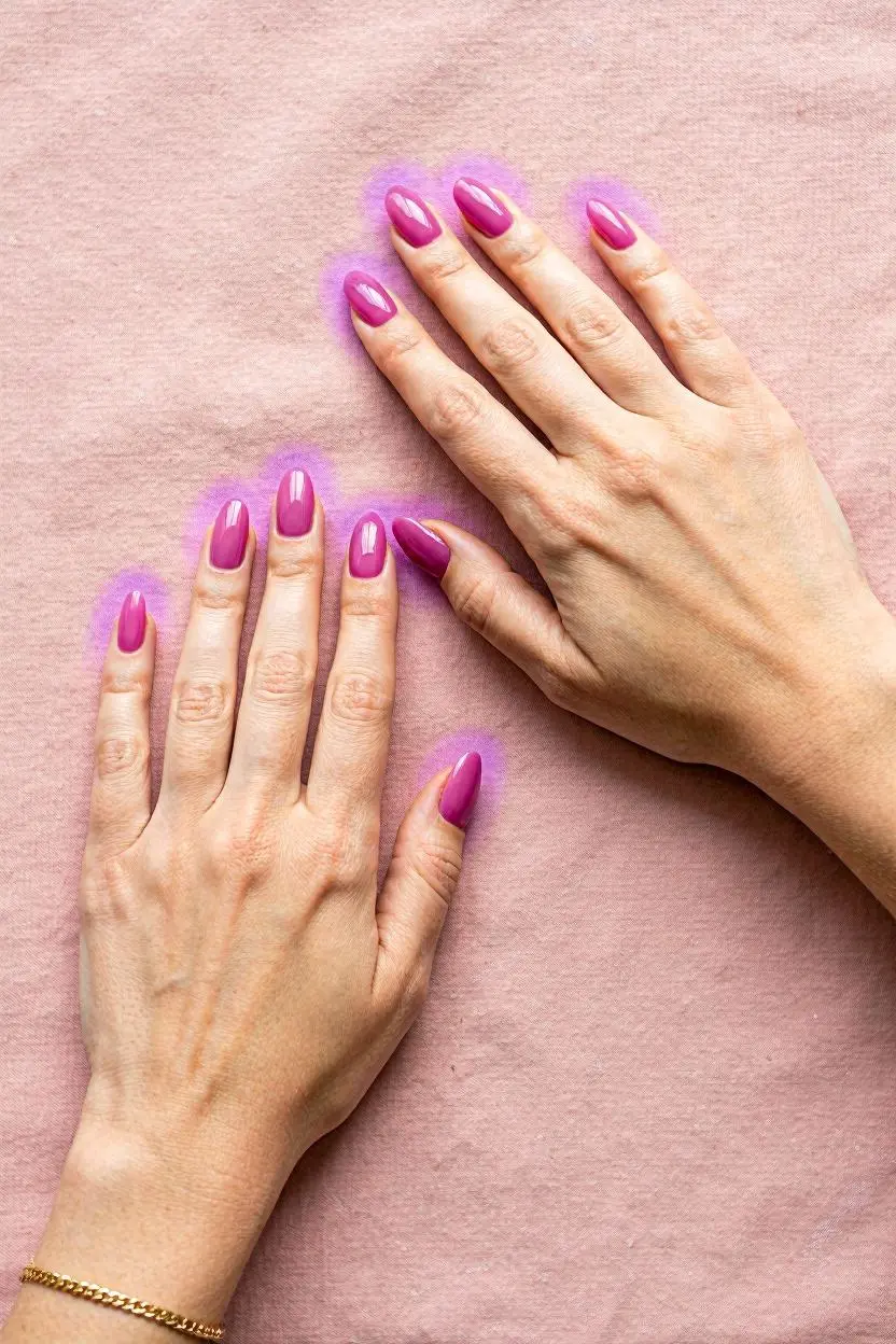 What's Trending in Magenta Nails