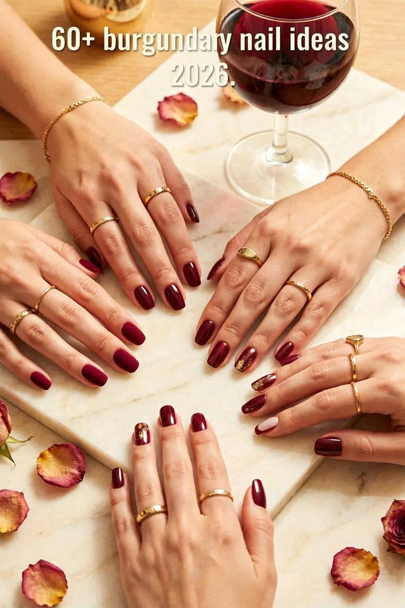 Which Burgundy Nail Look Is Right for You
