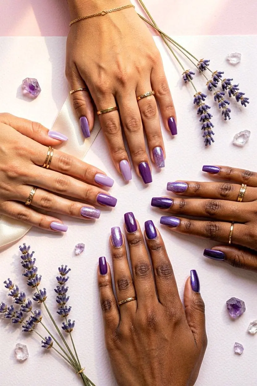 30+ Best Purple Nail Designs for 2026 2 Why Purple Nails Are Always in Style