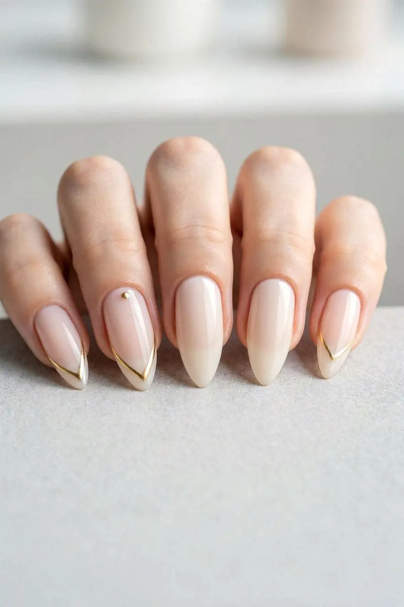 classy stiletto nails designs