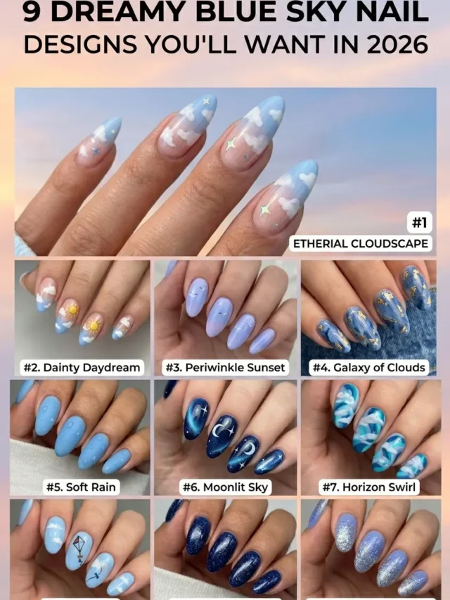 9 Dreamy Blue Sky Nail Designs You’ll Want in 2026