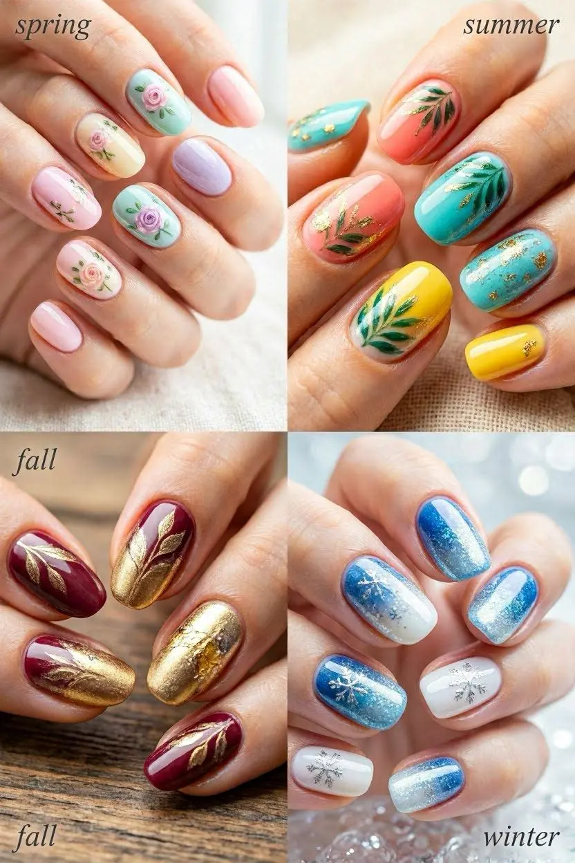 cute summer nail designs