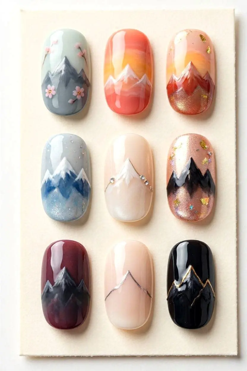mountain peak nails vs stiletto