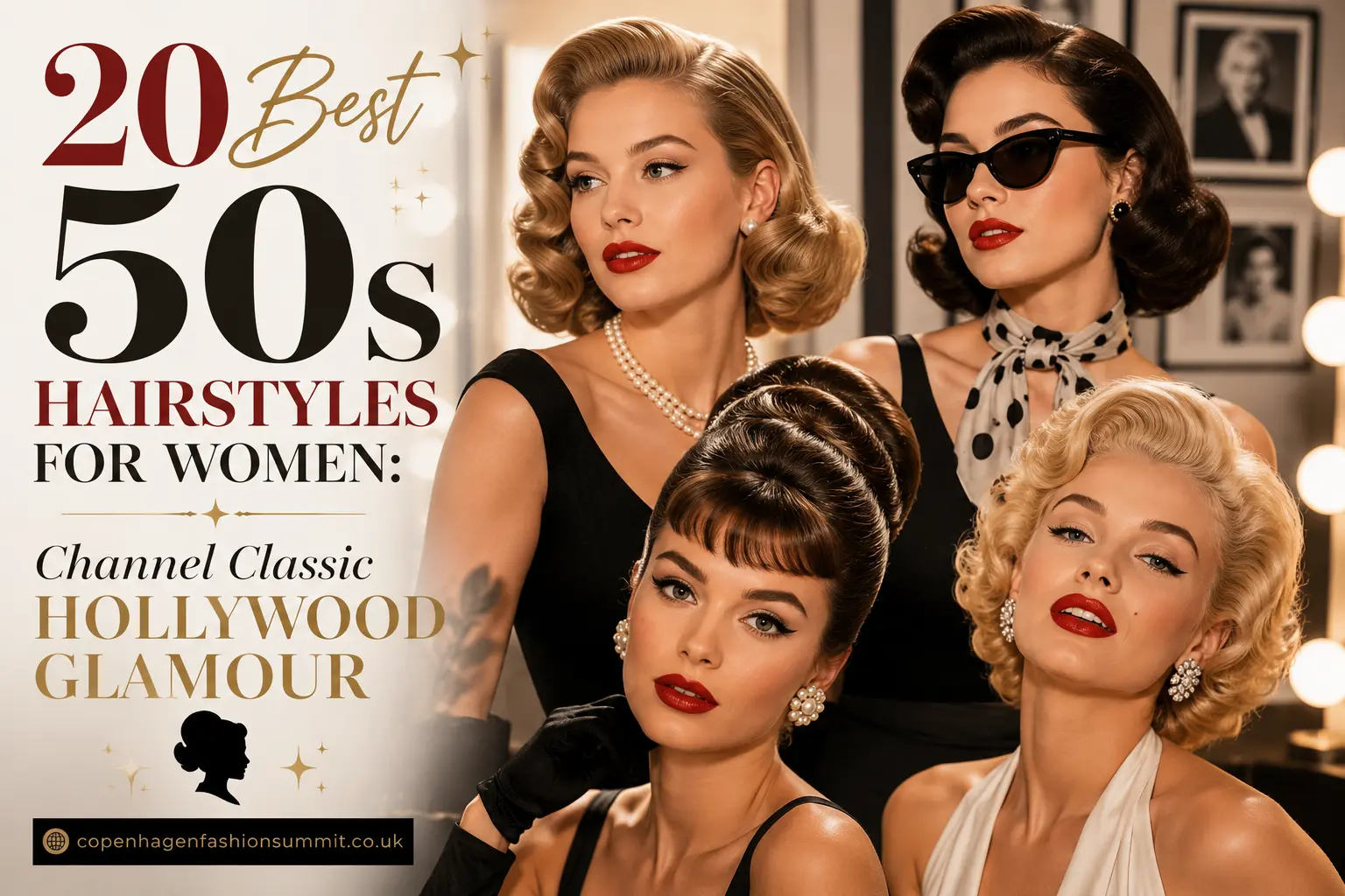 20 Best 50s Hairstyles for Women