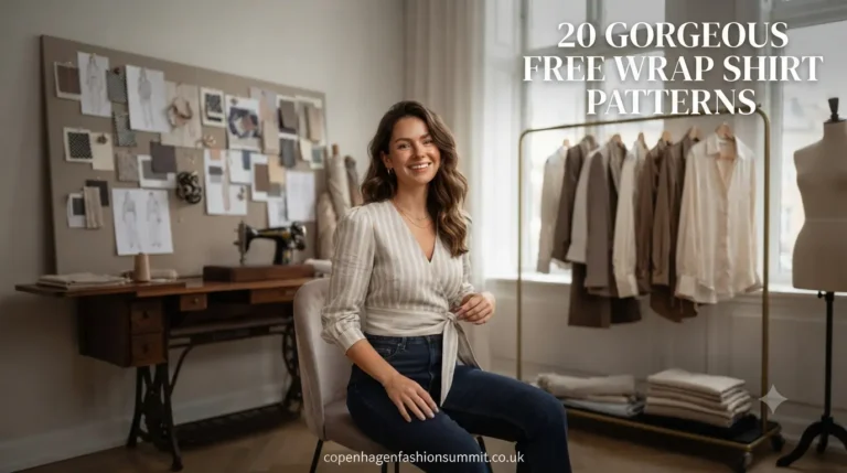 20 Gorgeous Free Wrap Shirt Patterns