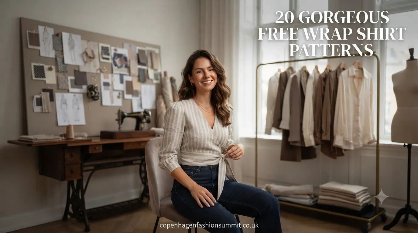 20 Gorgeous Free Wrap Shirt Patterns