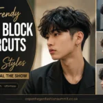 20 Two Block Haircuts with Perm Styles For Boyes