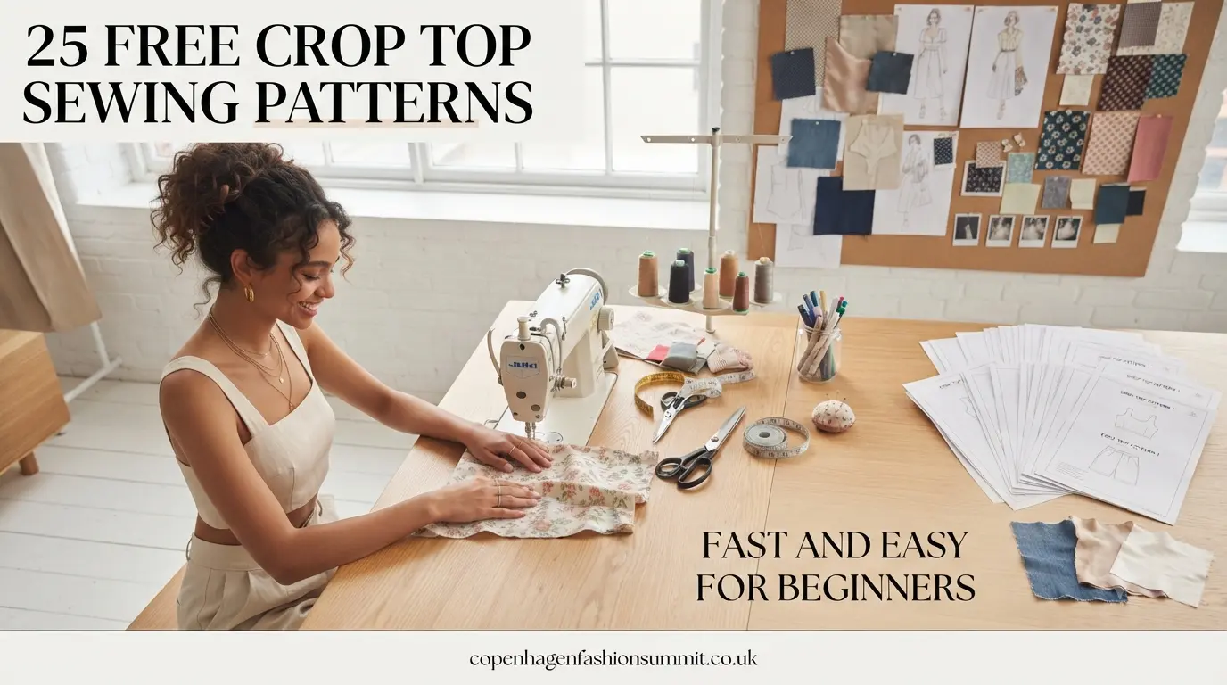 25 Free Crop Top Sewing Patterns