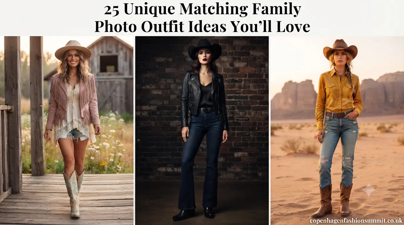 25 Unique Matching Family Photo Outfit Ideas You’ll Love