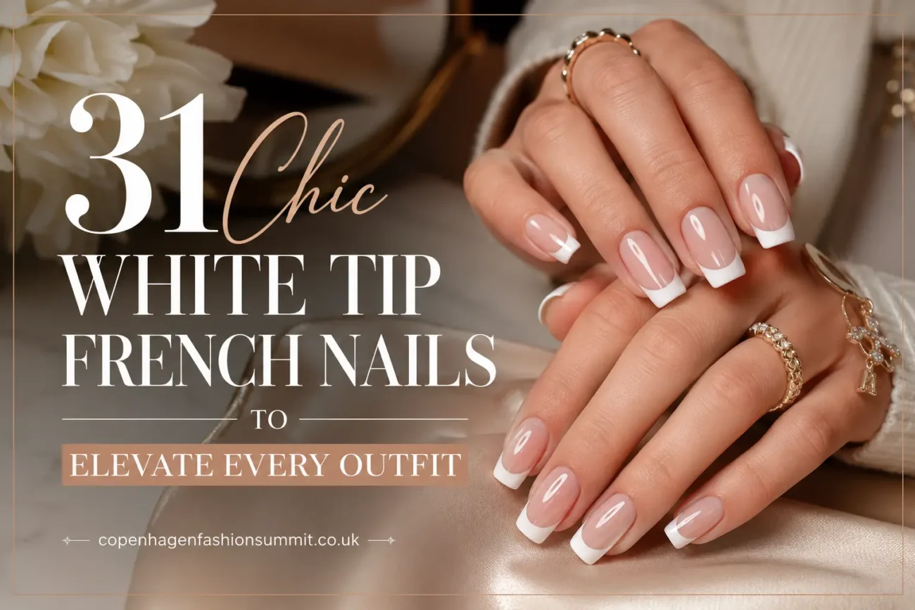 31 Chic White Tip French Nails