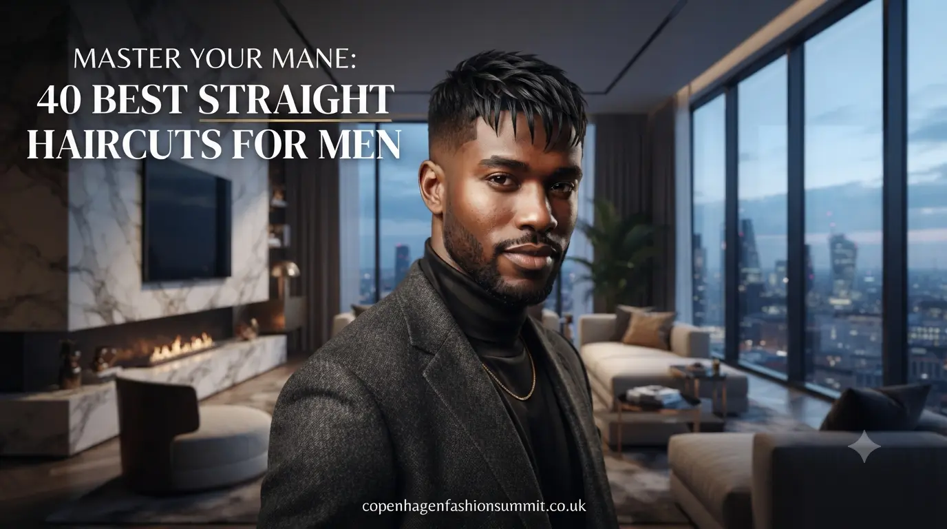 40 Best Straight Haircuts for Men