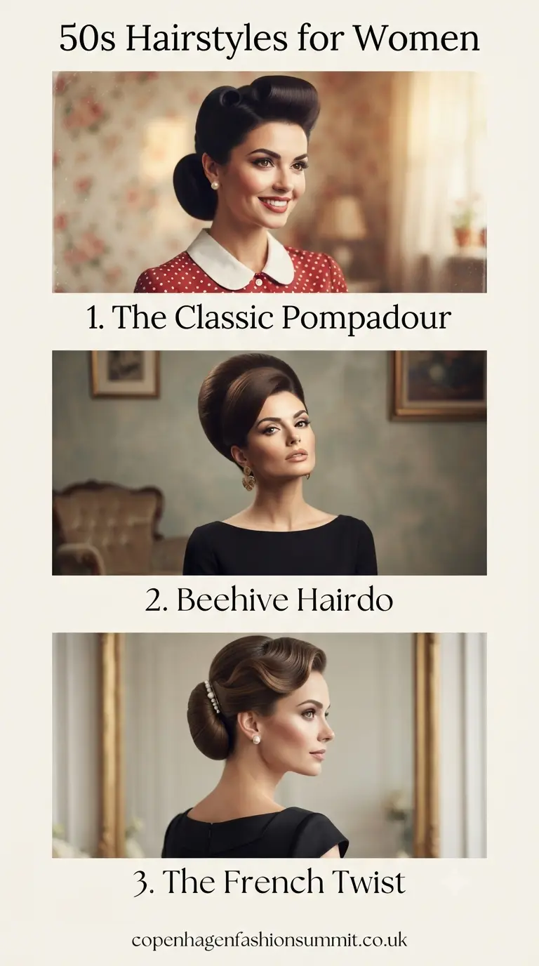 50s Hairstyles for Women Part 1