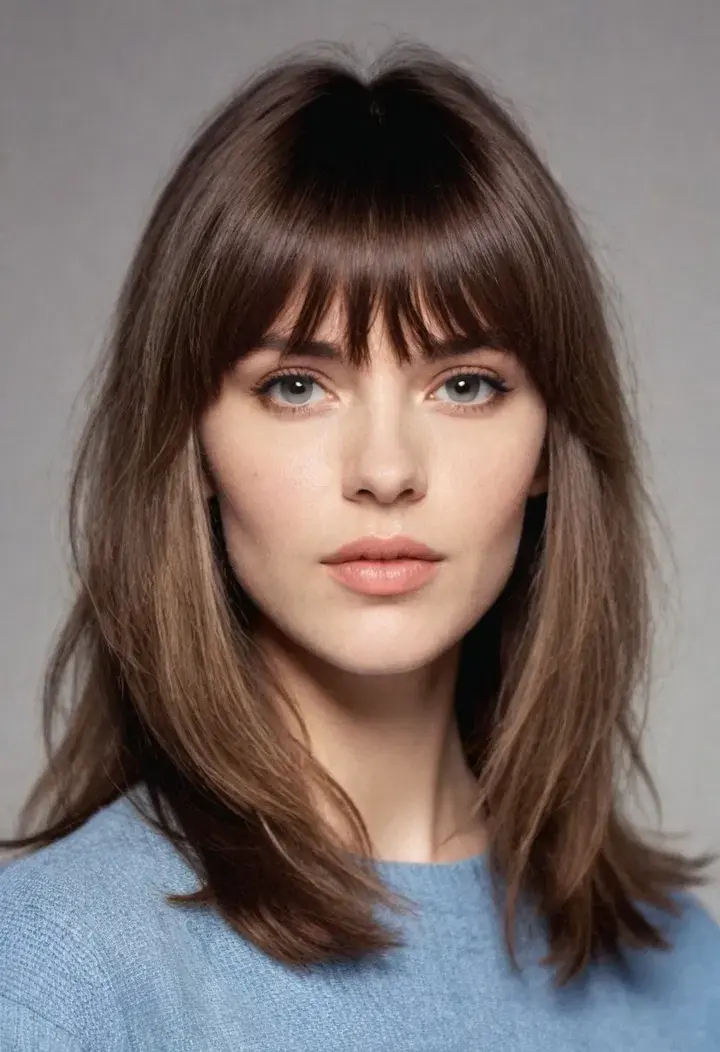 Big Hair, Bigger Attitude: 50 Best 80s Inspired Hairstyles 8 80s Bangs and Layers Hairstyle