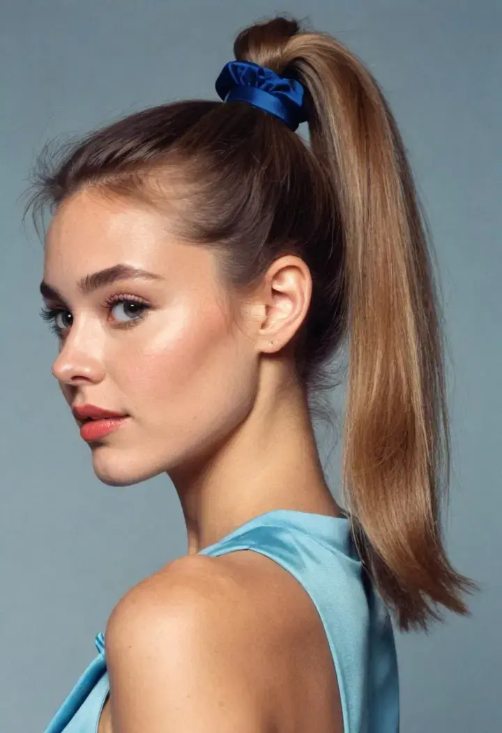 Big Hair, Bigger Attitude: 50 Best 80s Inspired Hairstyles 5 80s High Ponytail Hairstyle