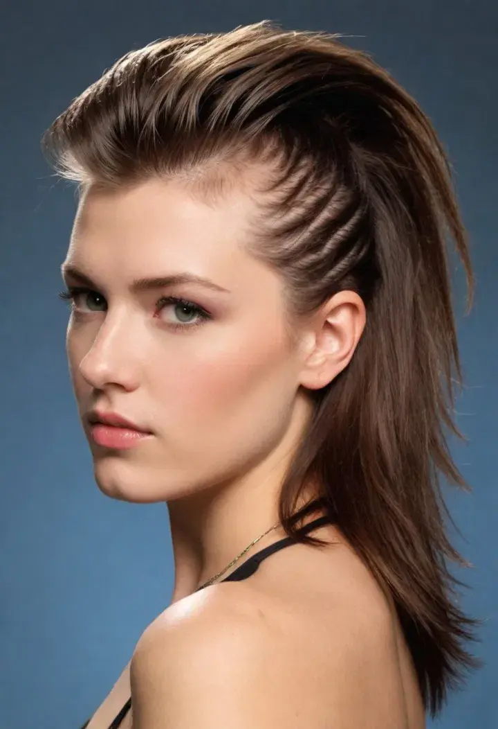 Big Hair, Bigger Attitude: 50 Best 80s Inspired Hairstyles 4 80s The Mullet Hairstyle For Women