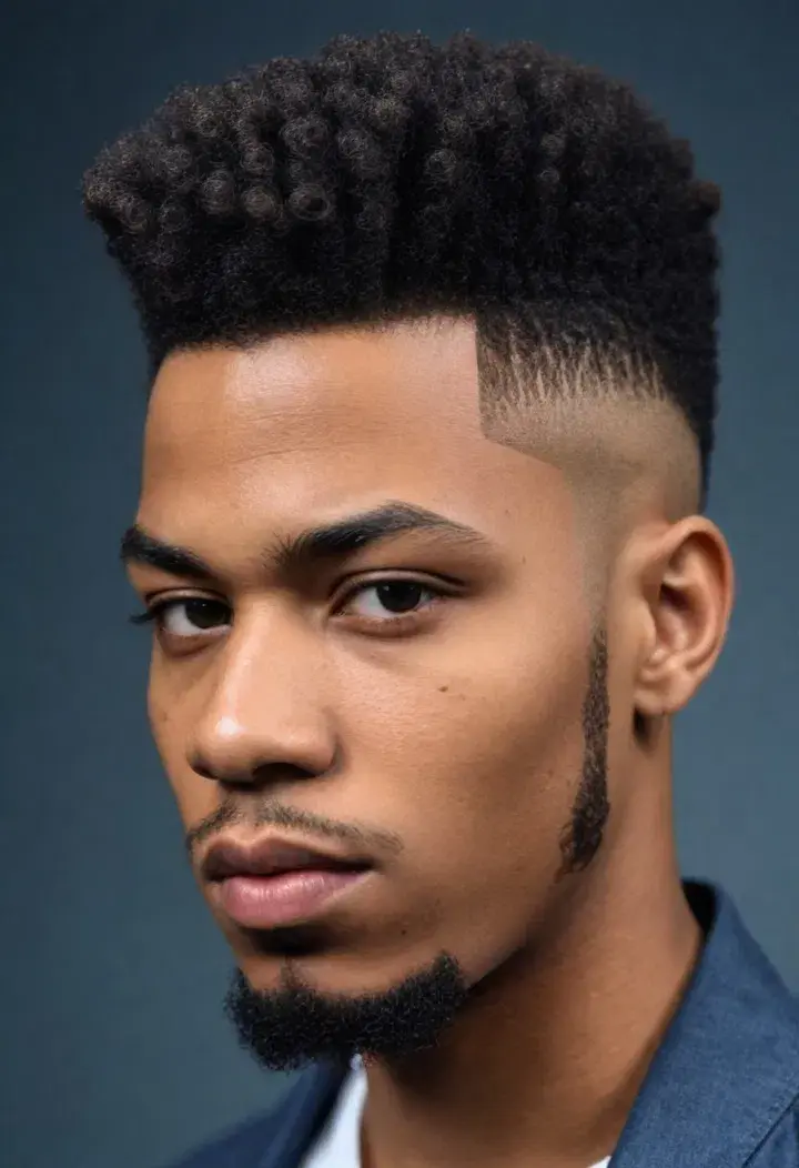  Afro Fade hairstyle for men