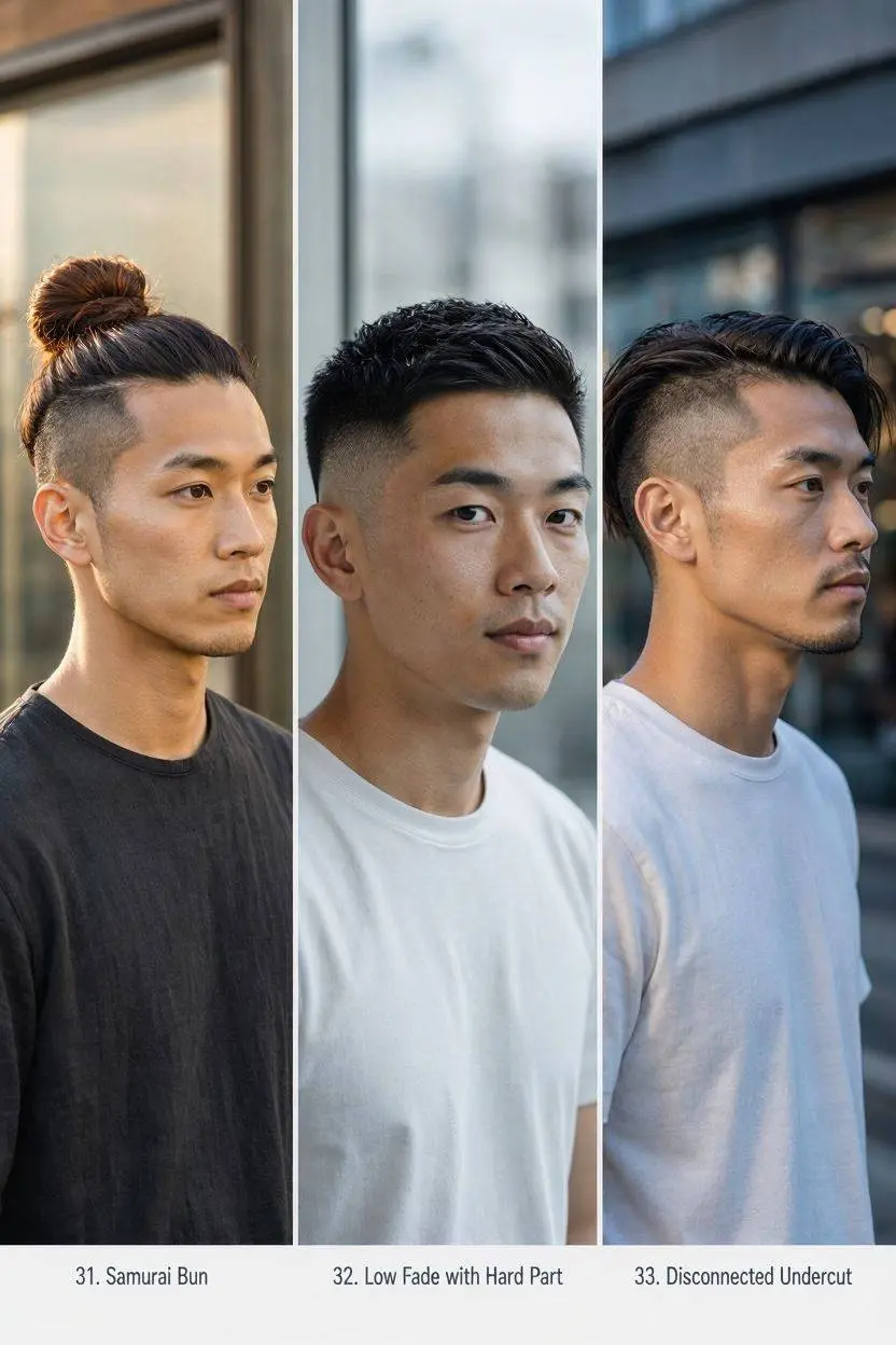 Asian Hairstyles and Haircuts for Men part 11