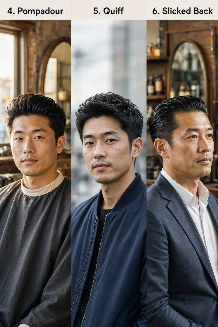 Asian Hairstyles and Haircuts for Men part 2