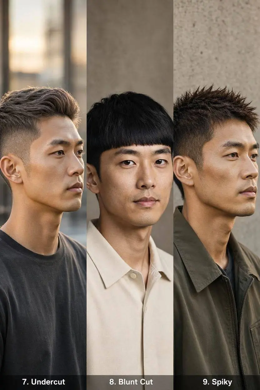 Asian Hairstyles and Haircuts for Men part 3