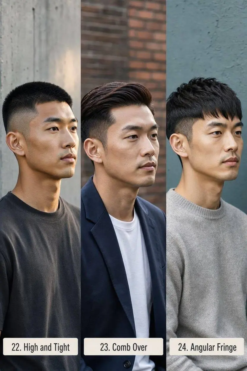 Asian Hairstyles and Haircuts for Men part 8