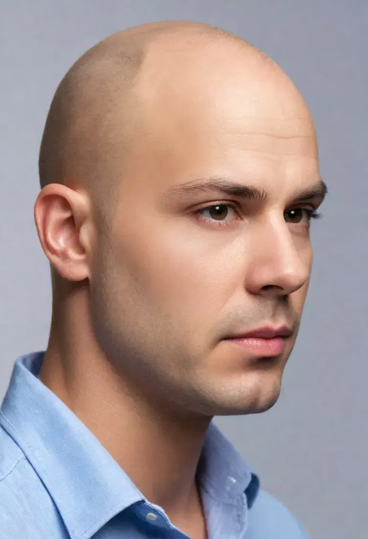 Bald hairstyle for men 