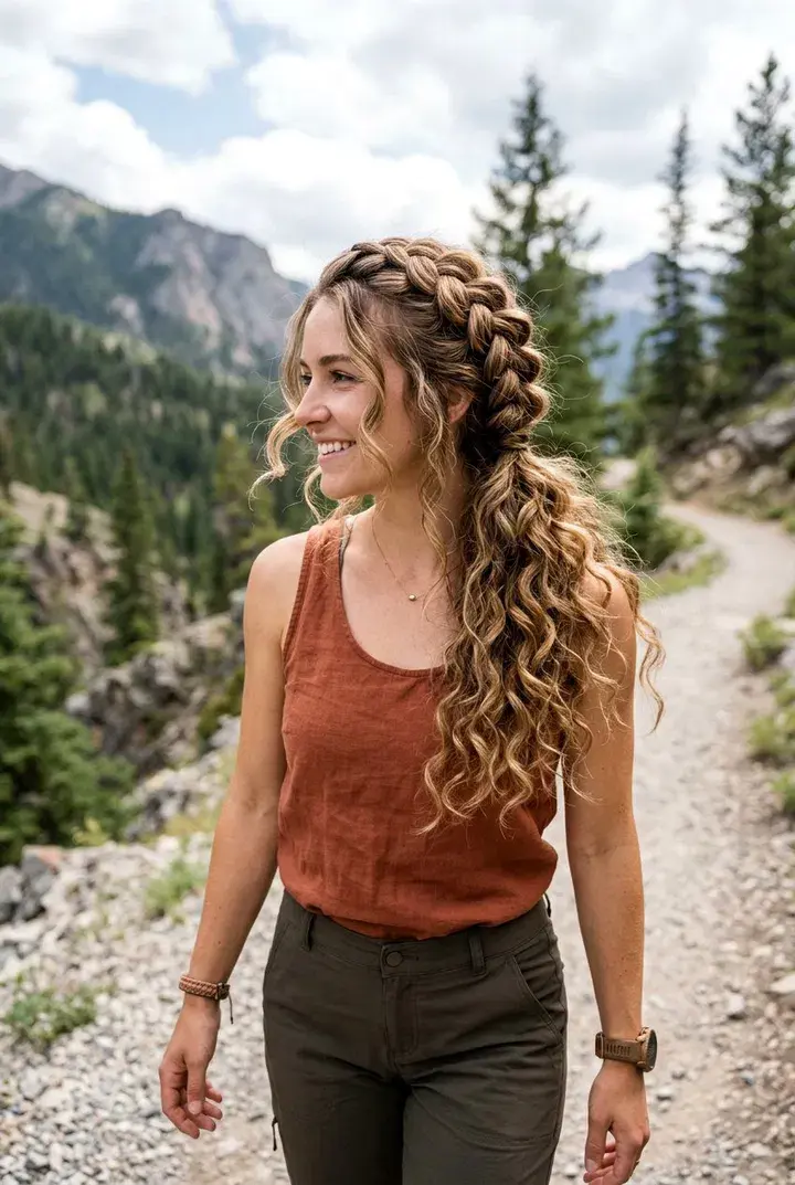 Boho Dutch Braid hairstyle