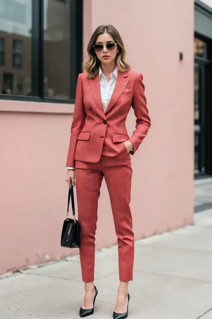 . Bold Statement Suit