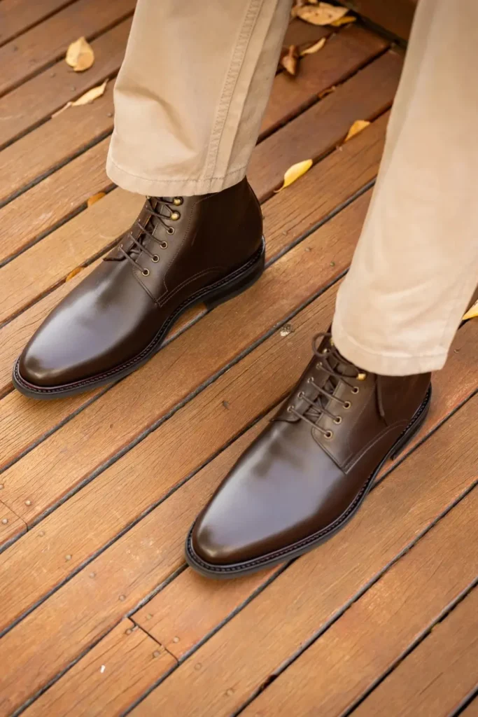 Boots With Chinos For Men