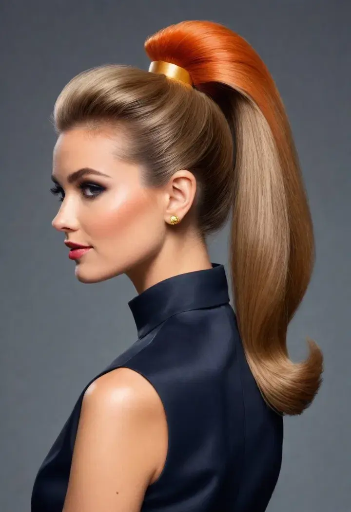 Big Hair, Bigger Attitude: 50 Best 80s Inspired Hairstyles 51 Bouffant Ponytail 80s Hairstyle