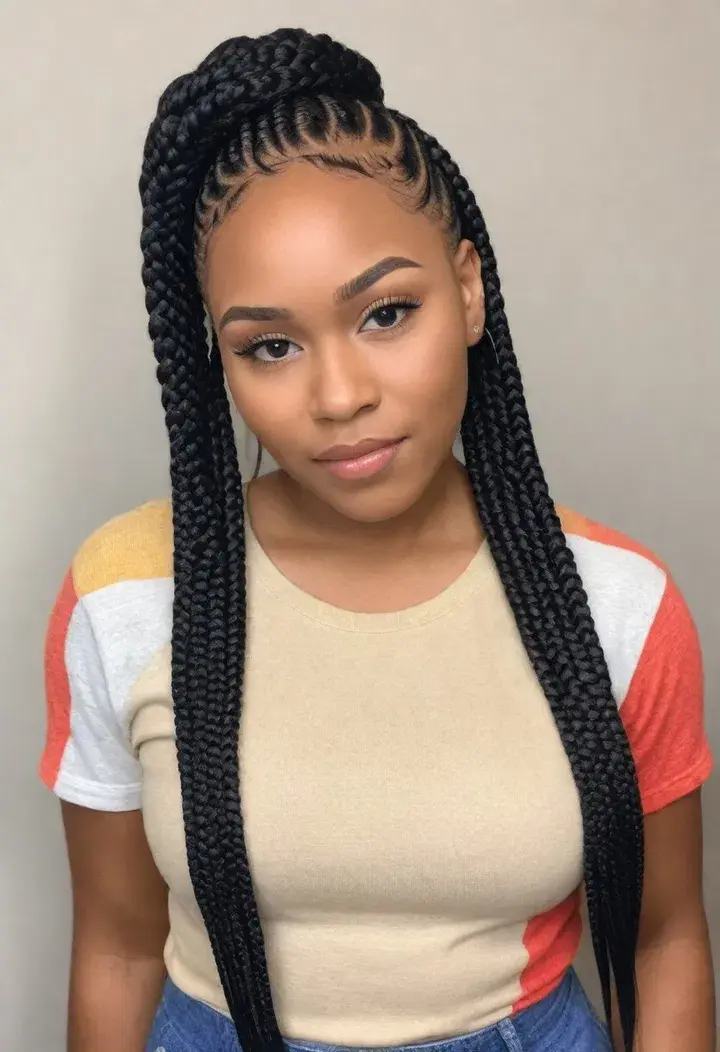 Braid Within a Braid Hairstyle