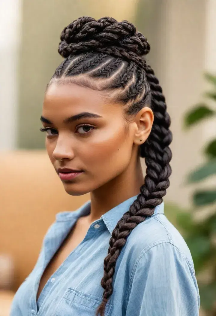 Big Hair, Bigger Attitude: 50 Best 80s Inspired Hairstyles 36 Braided Headbands 80s Hairstyle
