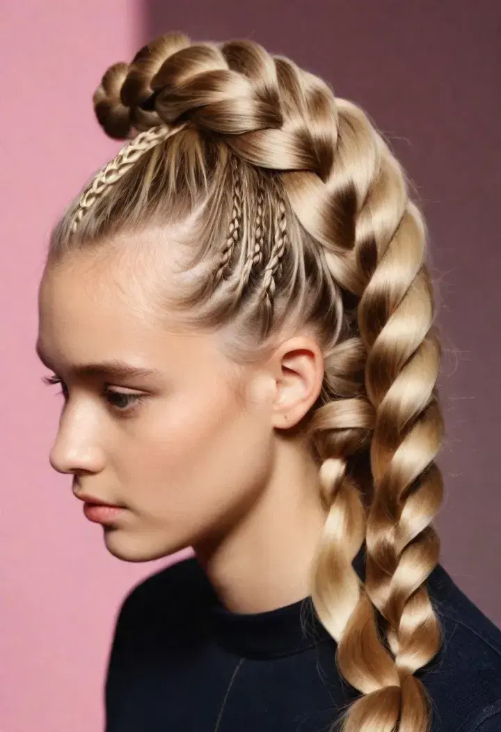 Big Hair, Bigger Attitude: 50 Best 80s Inspired Hairstyles 28 Braided Styles 80s Haircut