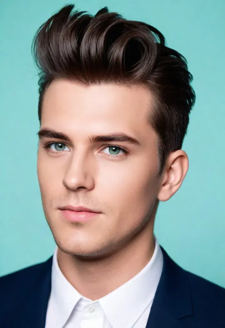 Brushed Up hairstyle for men
