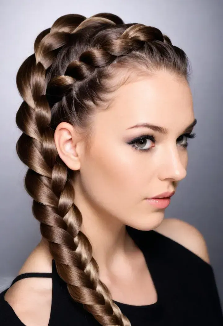 Butterfly Braid Hairstyle