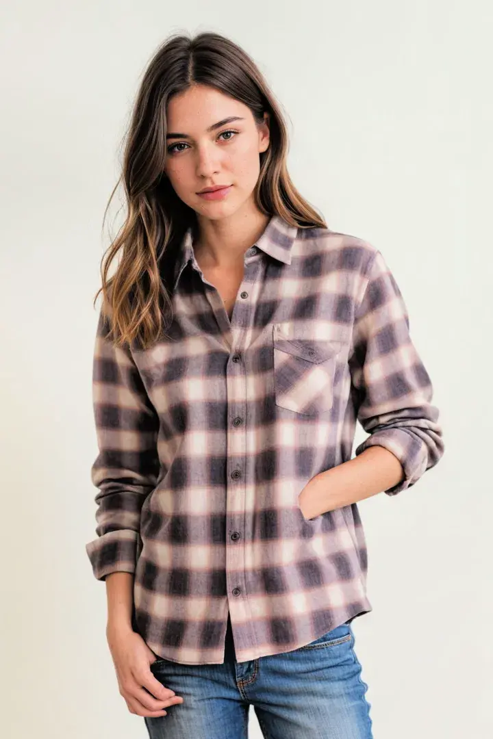 . Casual Flannel Shirt