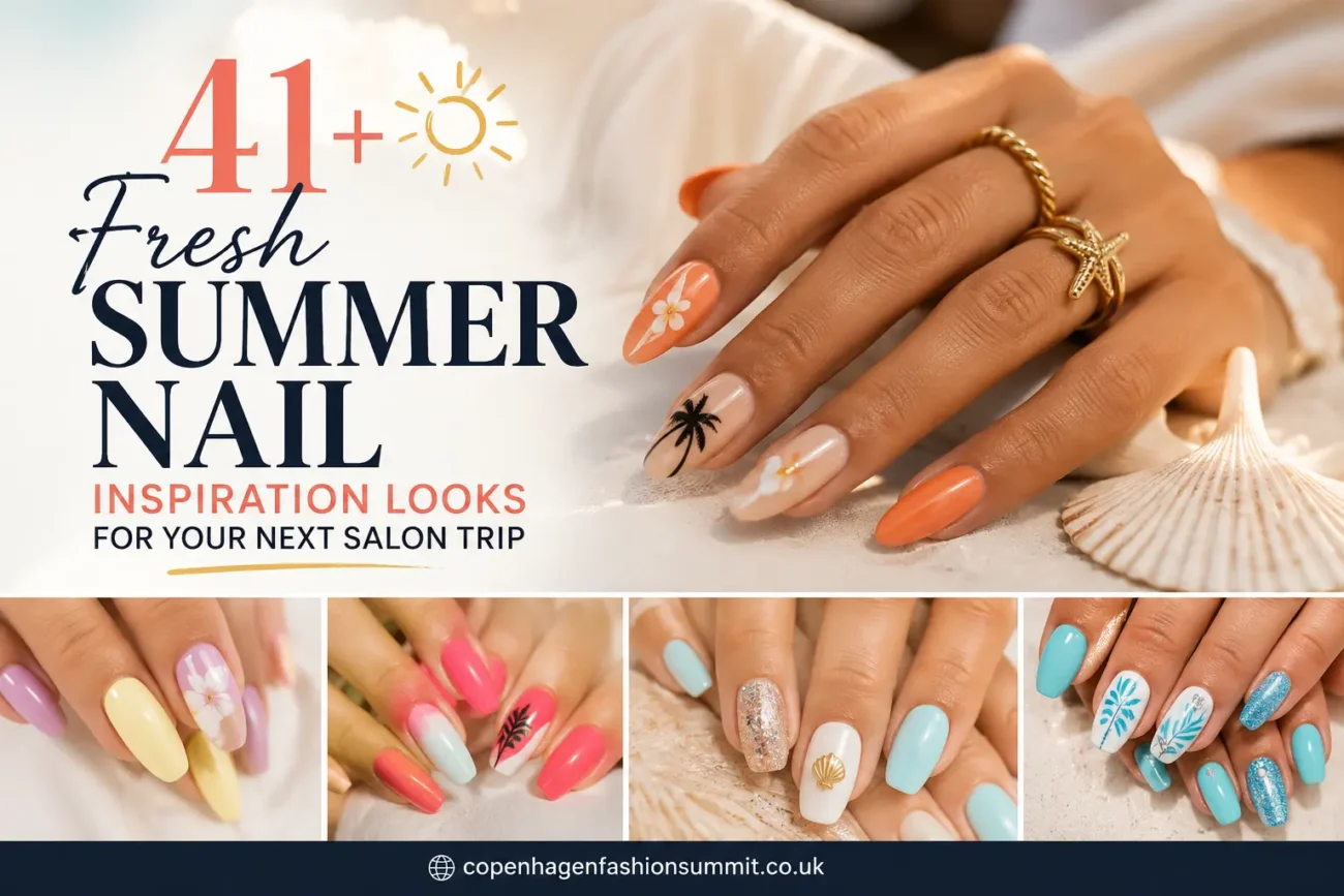41+ Fresh Summer Nail Inspiration