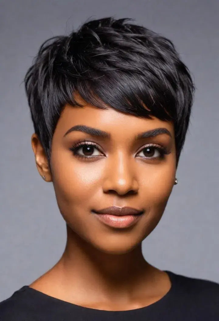 . Choppy Pixie Cut