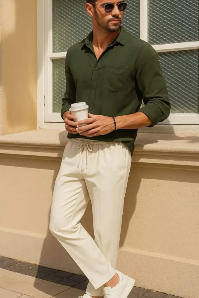 Clean Silhouettes Dress For Skinny Man