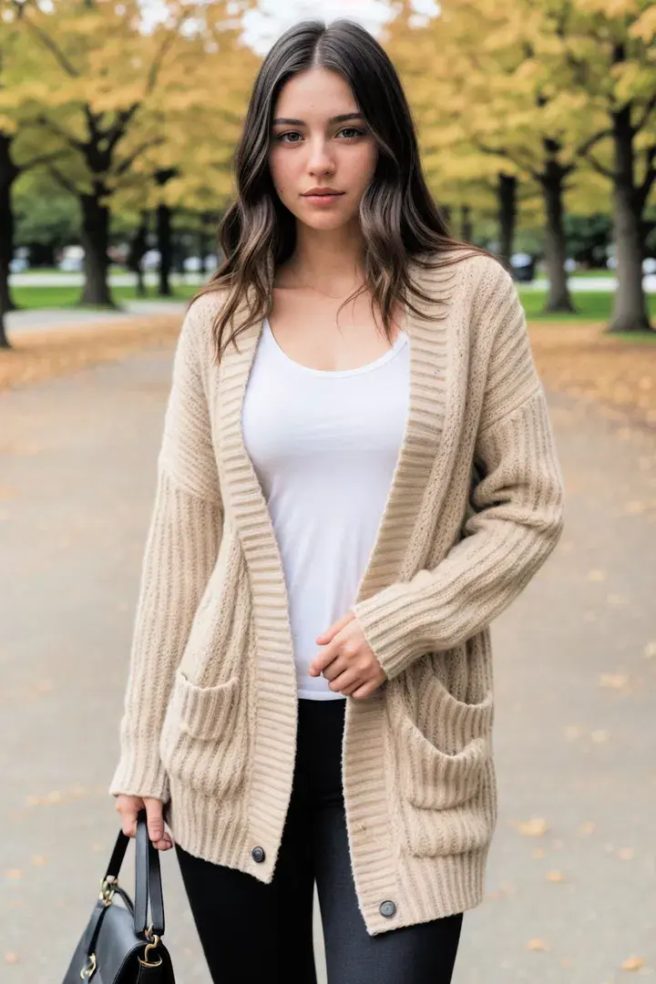 . Comfy Oversized Cardigan