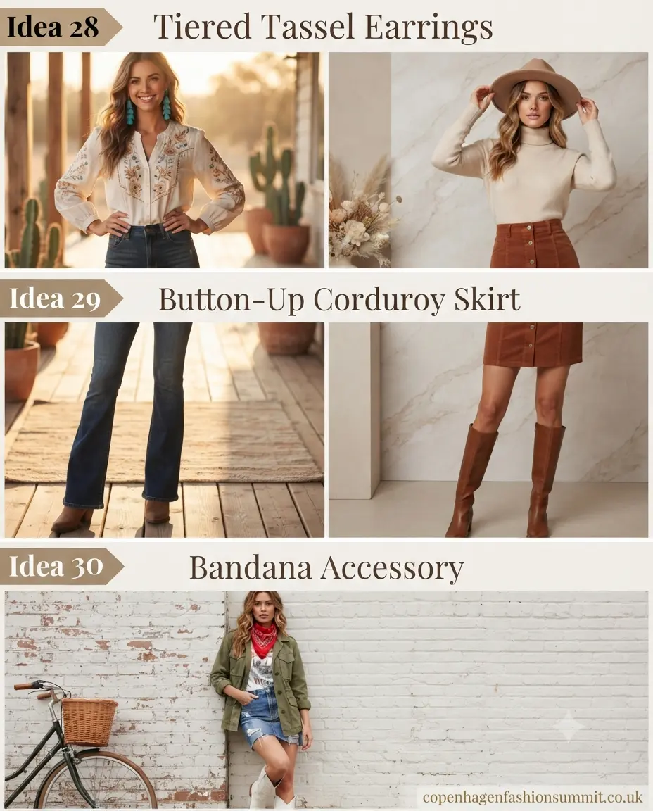 Cowgirl Outfit Ideas for Women last part