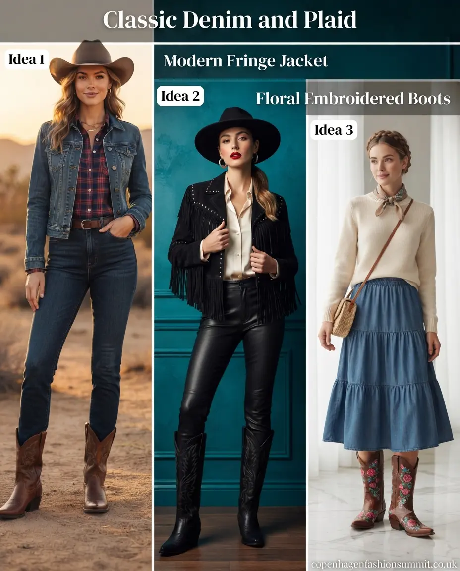 Cowgirl Outfit Ideas for Women part 1