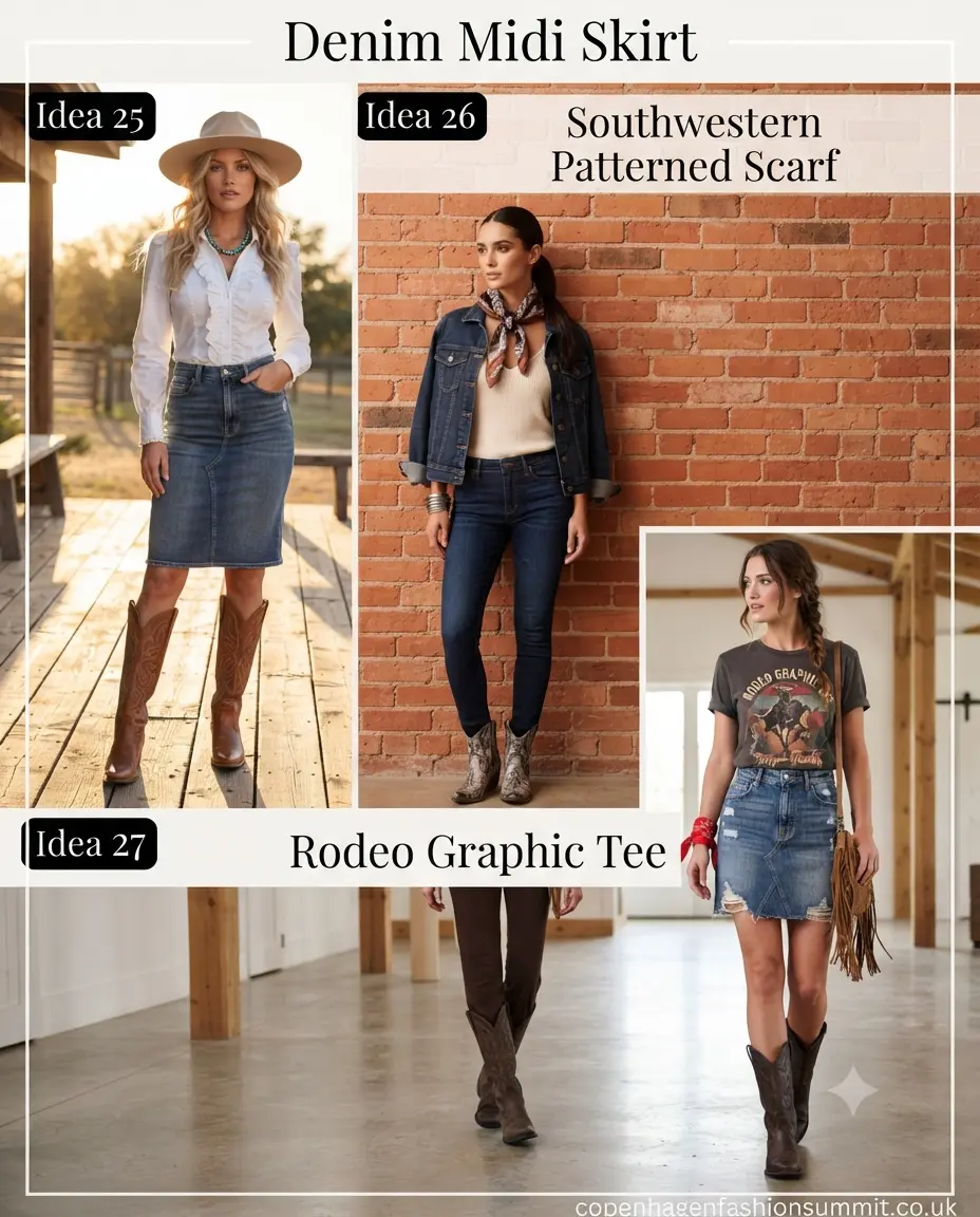 Cowgirl Outfit Ideas for Women part 9
