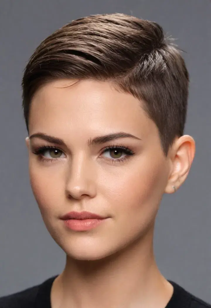 Crew Cut Hairstyle For Women