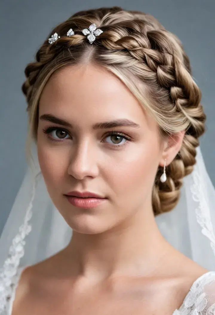  Crown Braid Hairstyle