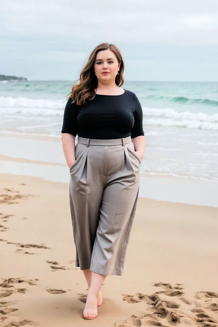  Culottes with a Boxy Top